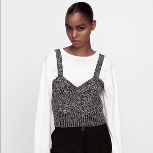 Zara Twisted Knit Top